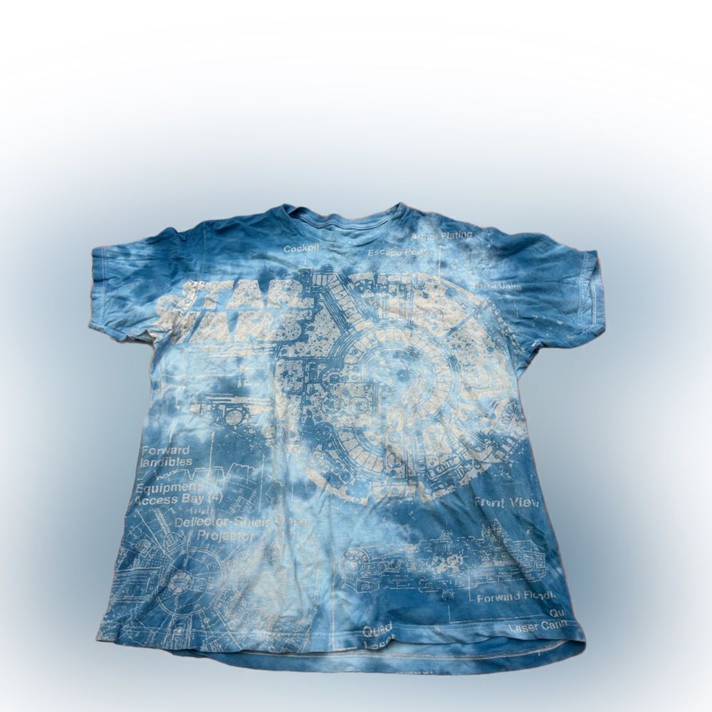 Star Wars Mad Engine Tie-Dye Tshirt
